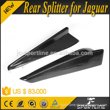 Carbon Fiber Rear Splitter for Jaguar XE 2015 2016
